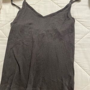 xs gray american eagle tank
